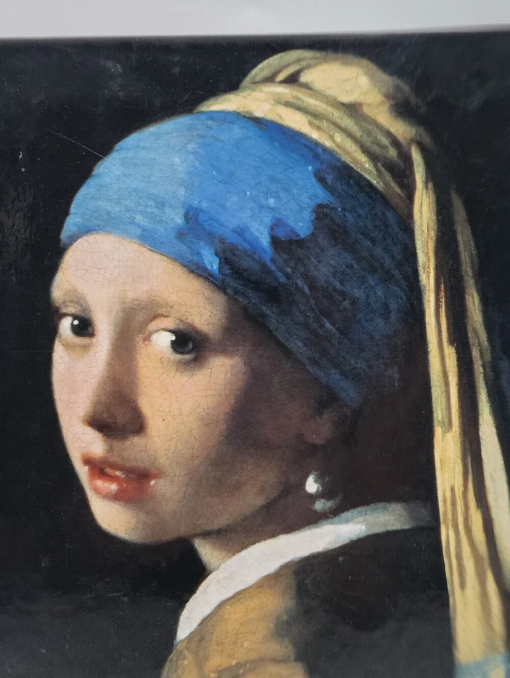 Girl with a Pearl Earring by Johannes Vermeer Spiral Sketch Notebook